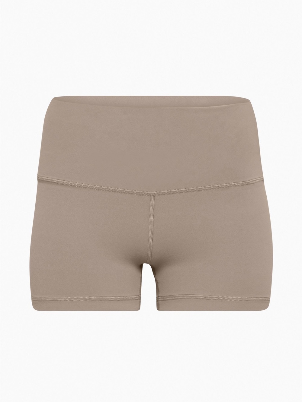 TNA Women’s High-Rise Athletic Shorts - Taupe